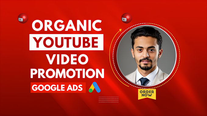 Gig Preview - Do super fast organic youtube video promotion with google ads