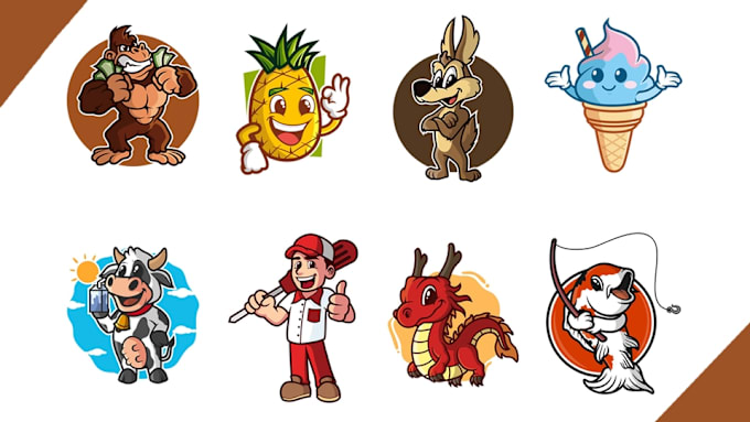 Gig Preview - Draw exclusive cartoon mascot characters