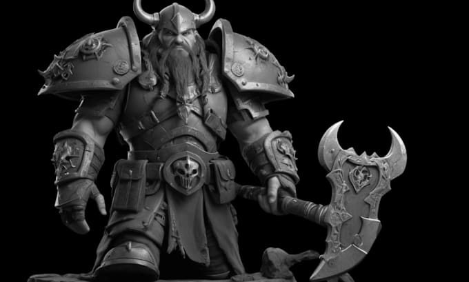 Bestseller - sculpt 3d model, 3d miniature, warhammer 40k action figures monster for printing