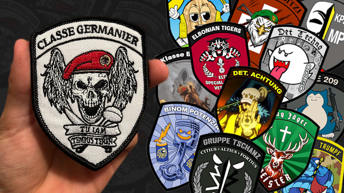 Bestseller - design a custom swiss army badge for your section