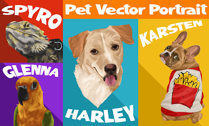 Gig Preview - Draw your pet photo