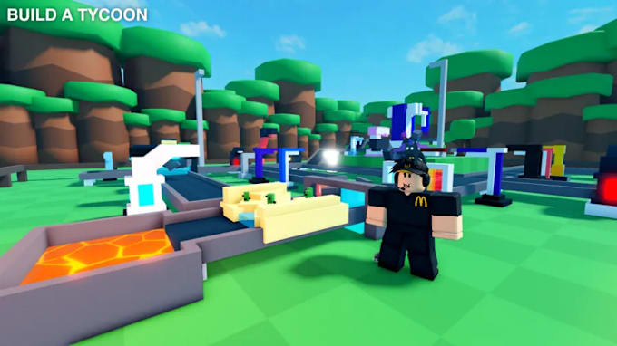 Gig Preview - Create roblox tycoon game, roblox tycoon, roblox full game creation