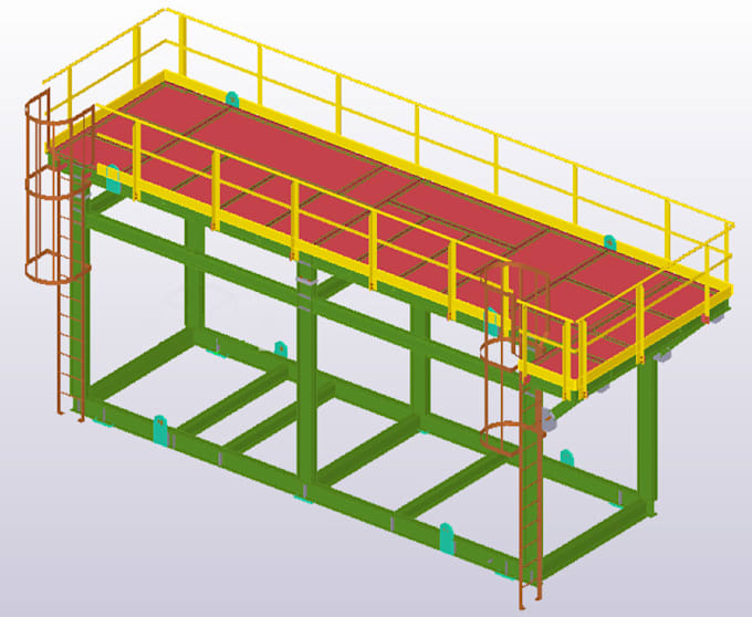 Gig Preview - Do 3d modeling with tekla