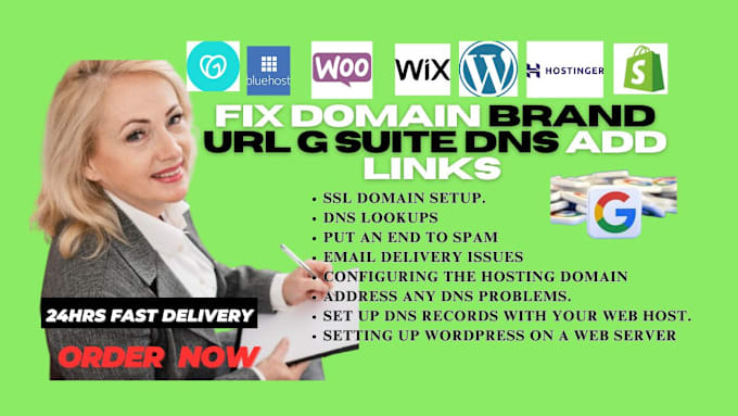 Gig Preview - Forward old domain,  url redirect domain  new host ,domain url website fix ssl