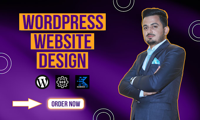 Gig Preview - Build wordpress website development and business website design