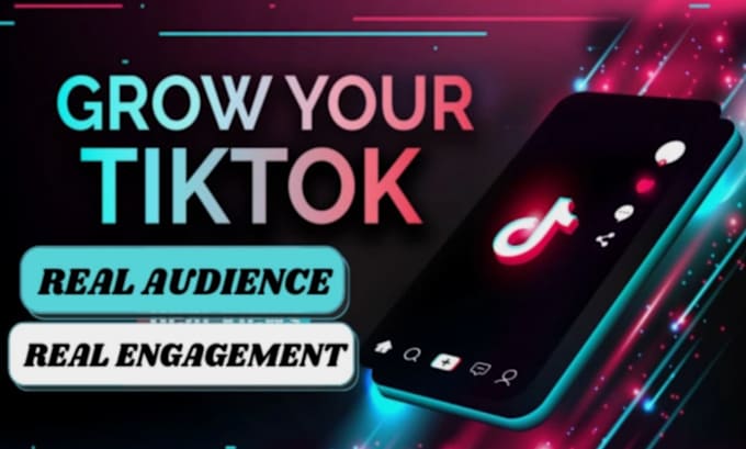 Gig Preview - Do super fast organic tiktok followers growth