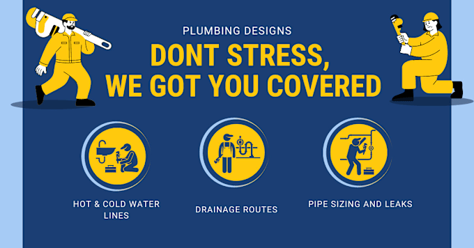 Gig Preview - Design plumbing drainage layouts , calculation and cable sizing