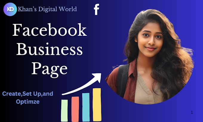 Gig Preview - Do facebook business page create, set up and optimization