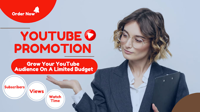 Gig Preview - Do fast organic promotion for youtube channel monetization