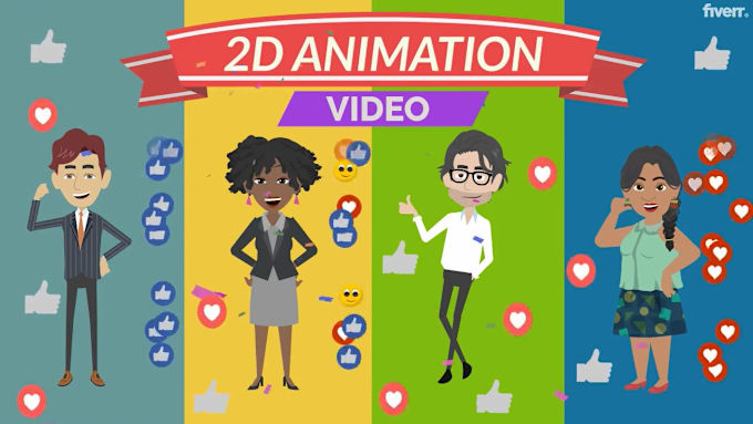 Gig Preview - Create a 2d animated video in 24hours