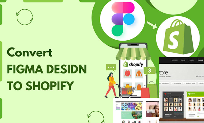 Gig Preview - Design shopify store or convert figma to shopify website