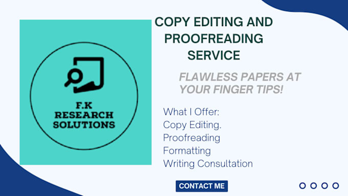 Gig Preview - Edit and proofread your thesis, dissertation expertly