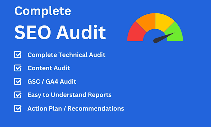 Gig Preview - Deliver a bespoke full SEO audit report with an action plan