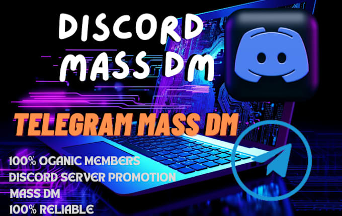 Gig Preview - Discord mass dm nft discord mass dm telegram mass dm discord mass dm discord