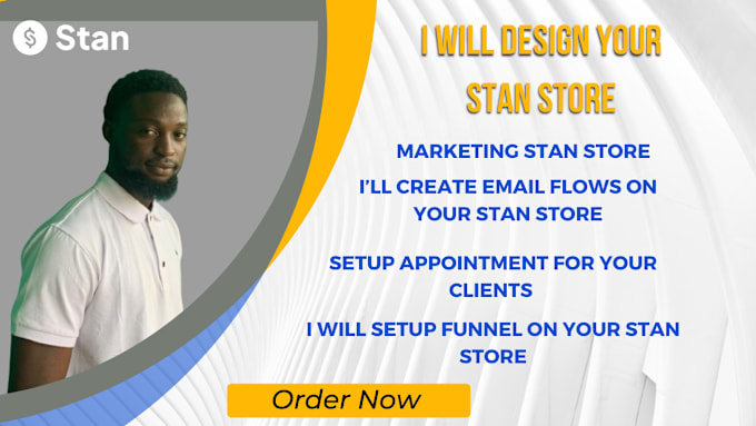 Gig Preview - Design stan store setup appointment and funnels email flows integration