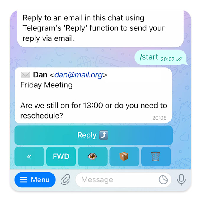 Gig Preview - Write the code base for your telegram bot