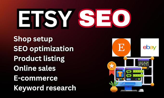 Bestseller - set up etsy shop seo ebay product listing optimization for increased traffic