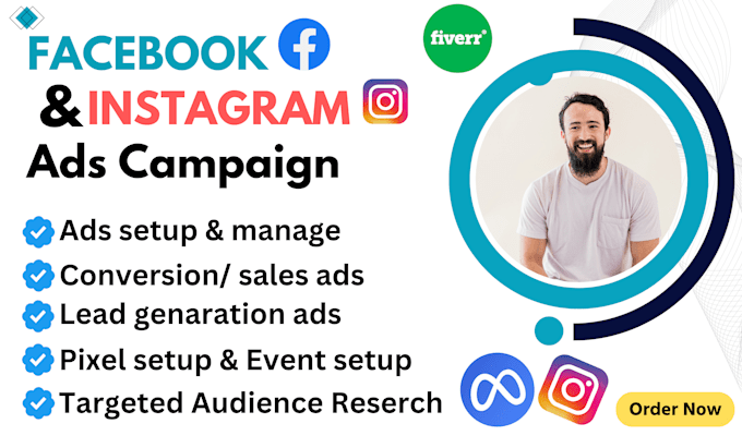 Gig Preview - Create profitable facebook and instagram ads campaigns