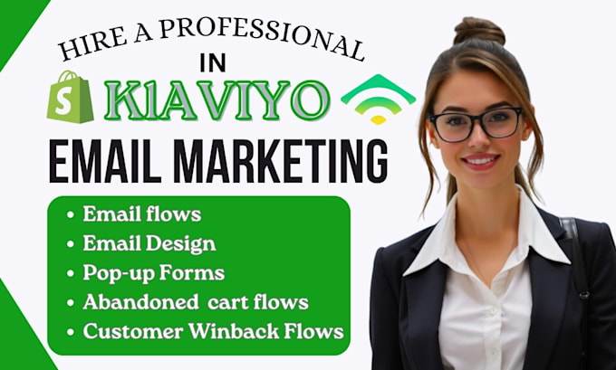 Bestseller - setup klaviyo email flows, klaviyo email campaign to boost shopify sales