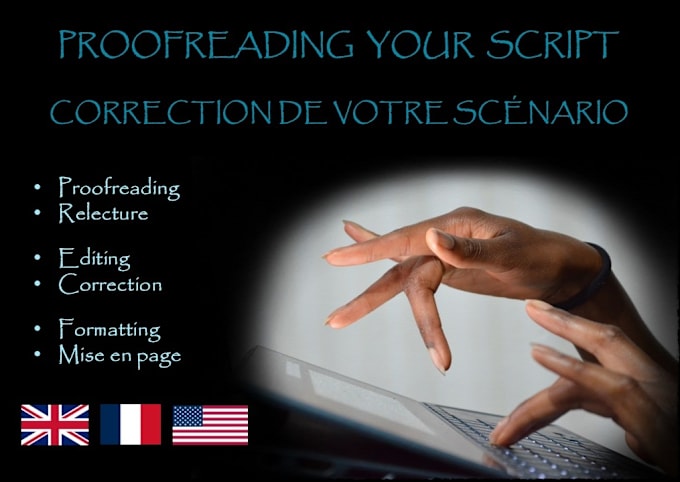 Gig Preview - Proofread, edit and format your script or screenplay