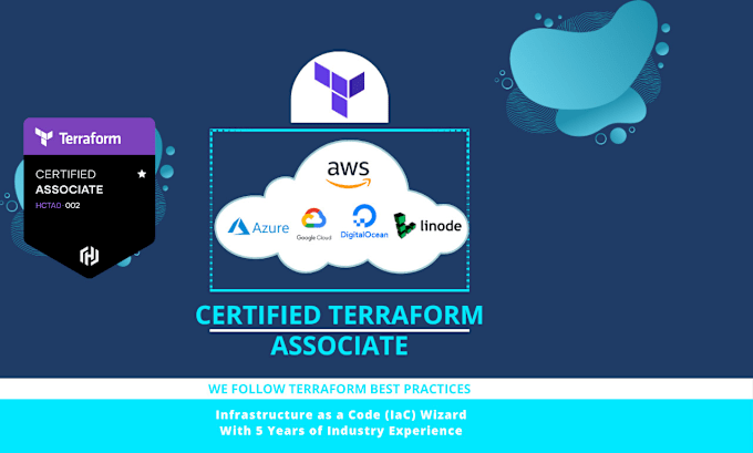 Gig Preview - Be your terraform expert for AWS, azure and digitalocean