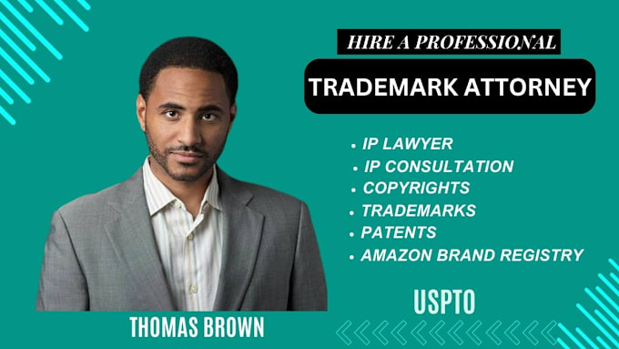 Gig Preview - Be USA trademark attorney, amazon brand registry, business name with sou filing