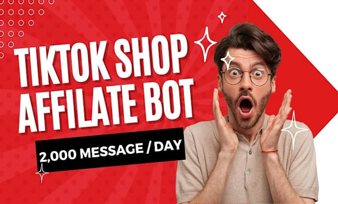 Gig Preview - Develop tiktok shop bot tiktok affiliate bot mass dm bot tiktok invite bot