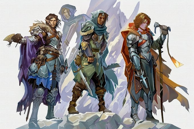 Bestseller - draw your fantasy rpg character