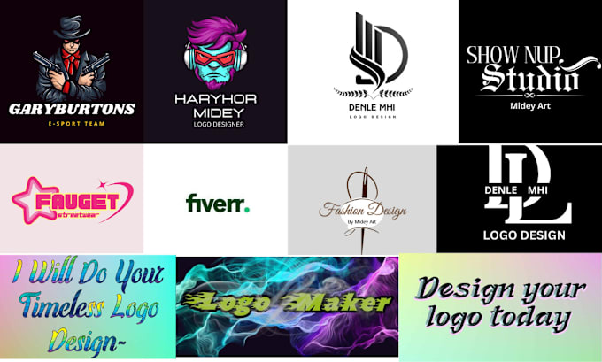 Gig Preview - Do professional and unique logo design to your brand