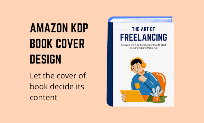 Gig Preview - Design an amazon KDP book cover