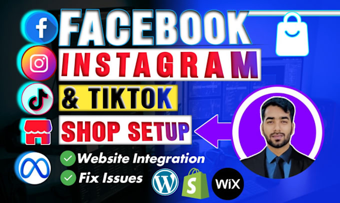 Bestseller - setup your tiktok shop, facebook and instagram shop, shopify marketing expert