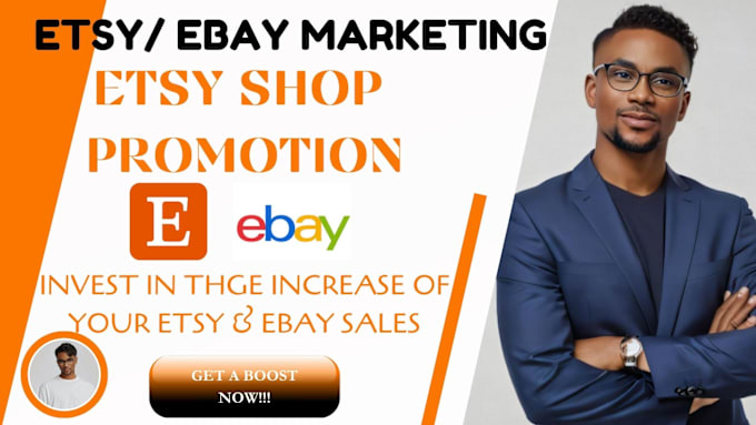 Gig Preview - Promote etsy ebay views etsy traffic marketing promotion etsy SEO etsy sales