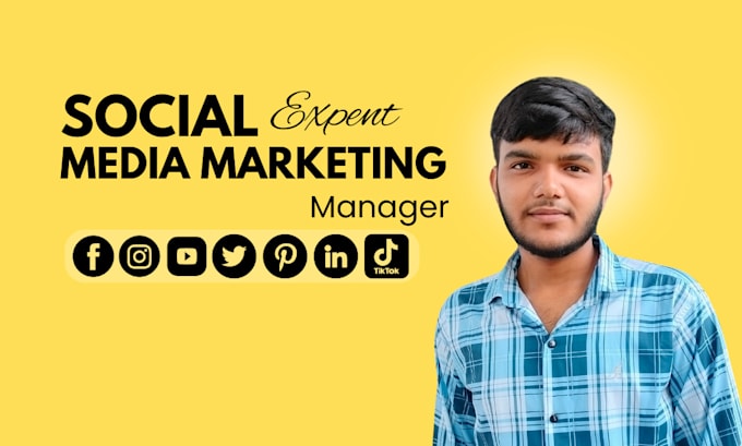 Gig Preview - Be your digital marketer and social media marketing manager