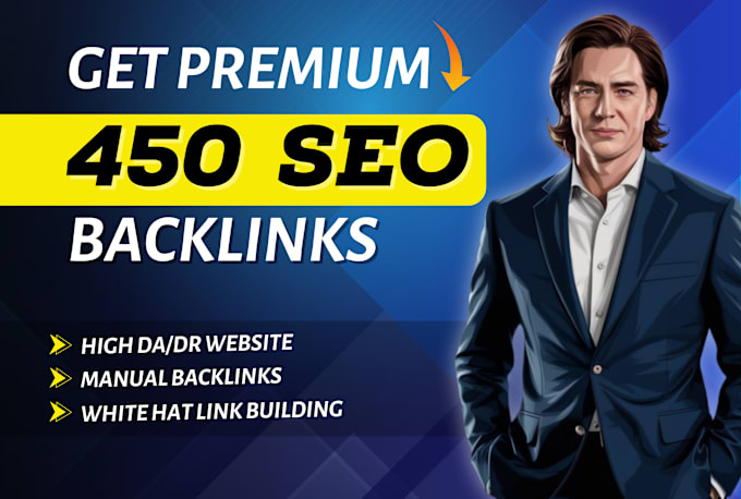 Gig Preview - Do 450 high quality dofollow SEO backlinks manual link building