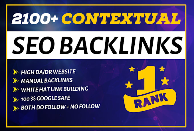 Gig Preview - Create 2100 high quality SEO contextual dofollow backlinks