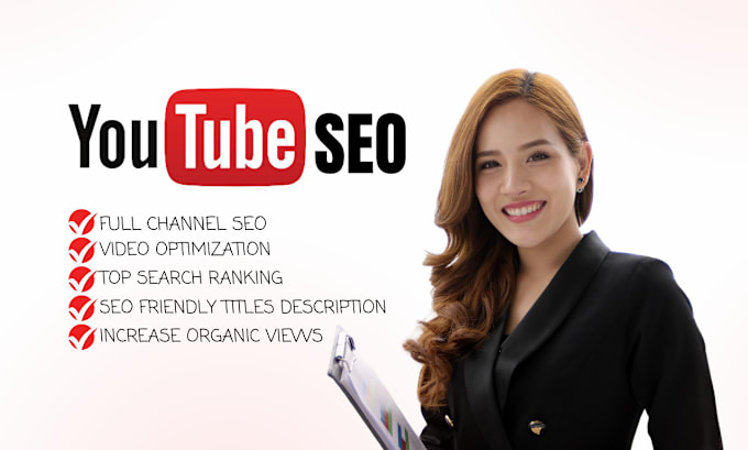 Gig Preview - Optimize youtube video seo for viral top ranking