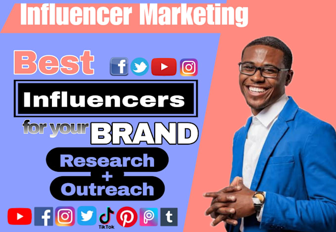 Gig Preview - Do influencer research and outreach