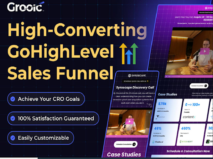 Gig Preview - Build highlevel website funnel ghl   workflow  utomation