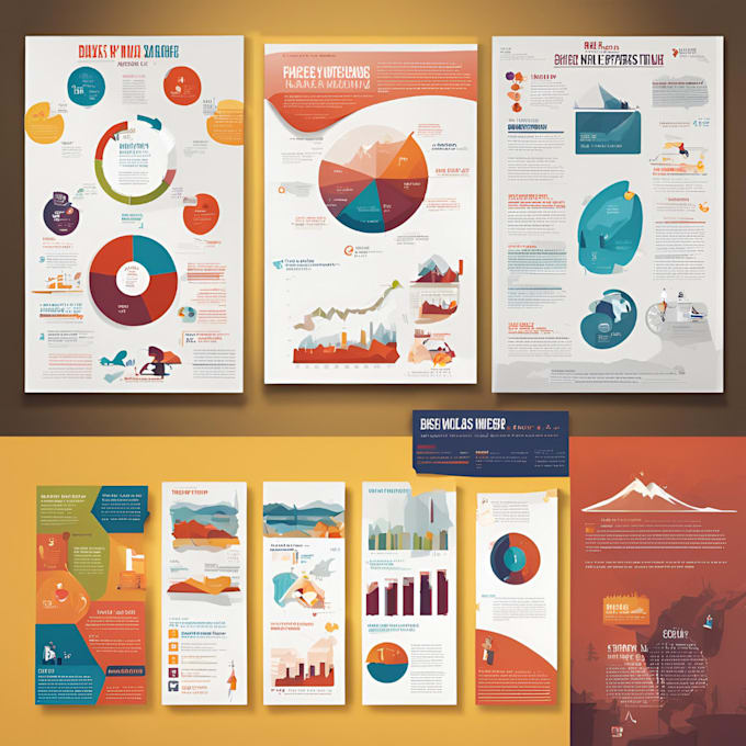 Gig Preview - Create professional infographic design and social media poster creation