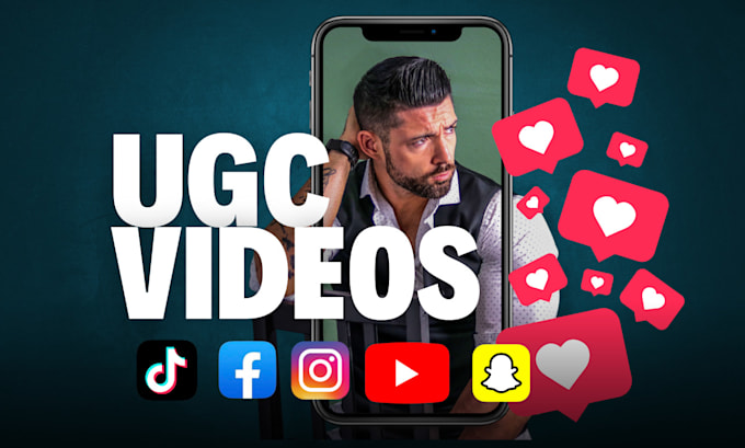 Gig Preview - Create ugc video content for facebook, instagram, tiktok, youtube and ads