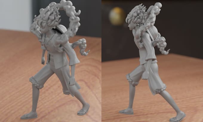 Gig Preview - 3d model from photo, 3d realistic character model, 3d action figure, 3d figurine