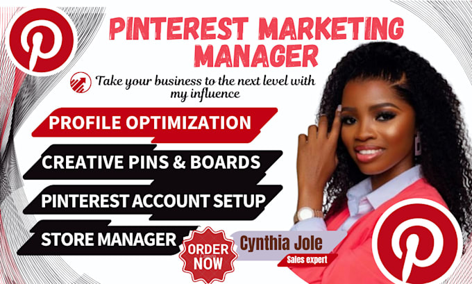 Bestseller - be your pinterest marketing manager virtual assistant create pins and boards SEO