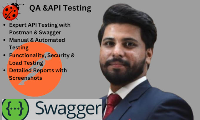 Gig Preview - Do expert QA and API testing using postman and swagger