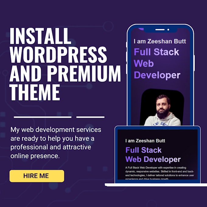 Gig Preview - Install your wordpress theme and import demo content