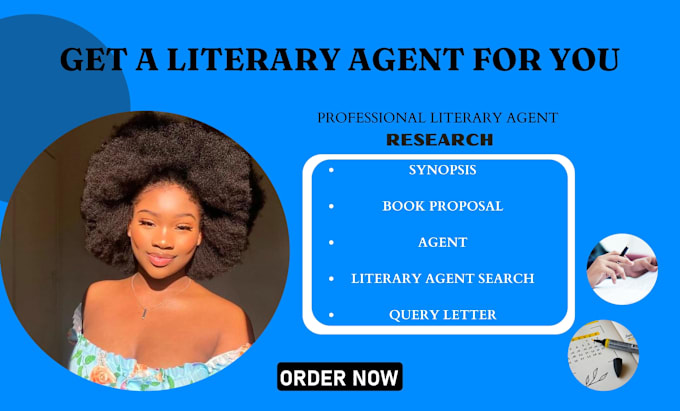 Gig Preview - Find literary agent for your fiction, non fiction, manuscript, children story