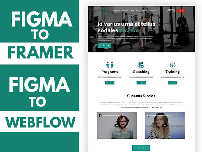 Bestseller - figma to framer figma to webflow figma ui ux design for webflow website design