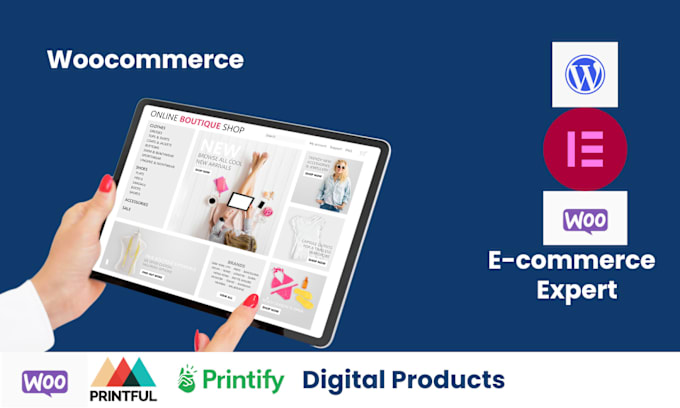 Bestseller - build ecommerce website online store using woocommerce, wordpress, elementor