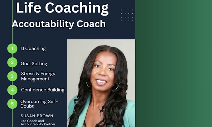 Gig Preview - Be your life coach and accountability partner