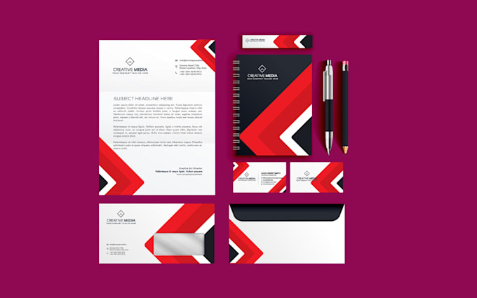 Gig Preview - Design awesome business cards, letterhead, branding, and stationery items