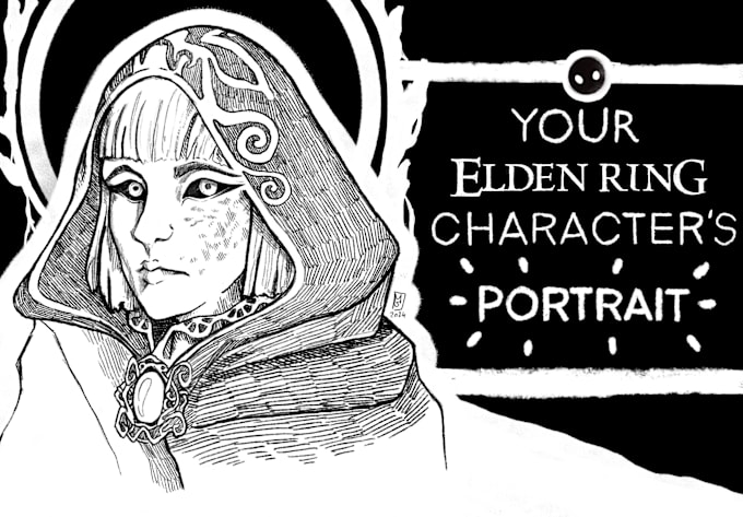 Bestseller - draw your elden ring character s portrait